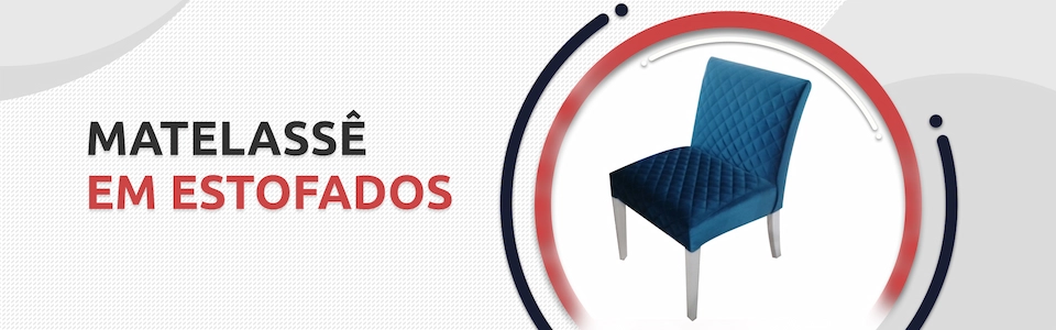 Matelassê em Estofados